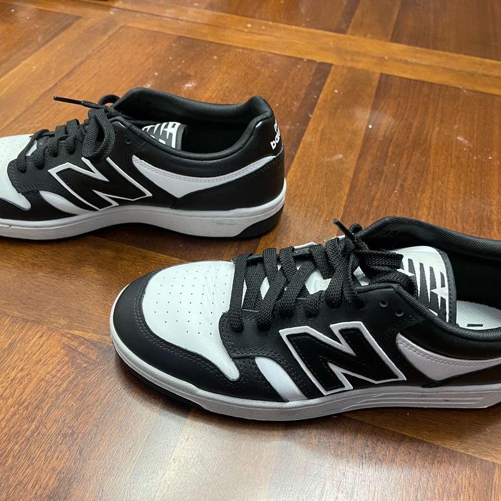 New Balance Men's Black and Gray Sneakers- 480s - Picture 5 of 9
